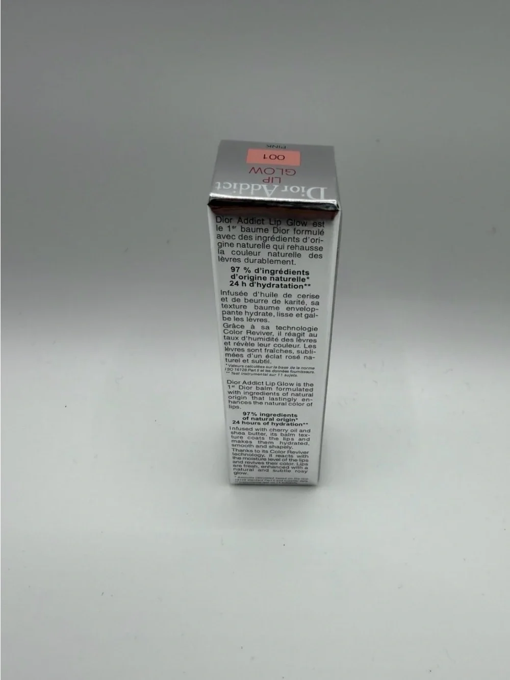 Dior Addict Lip Glow 001 Pink New In Box Authentic Lip Balm
